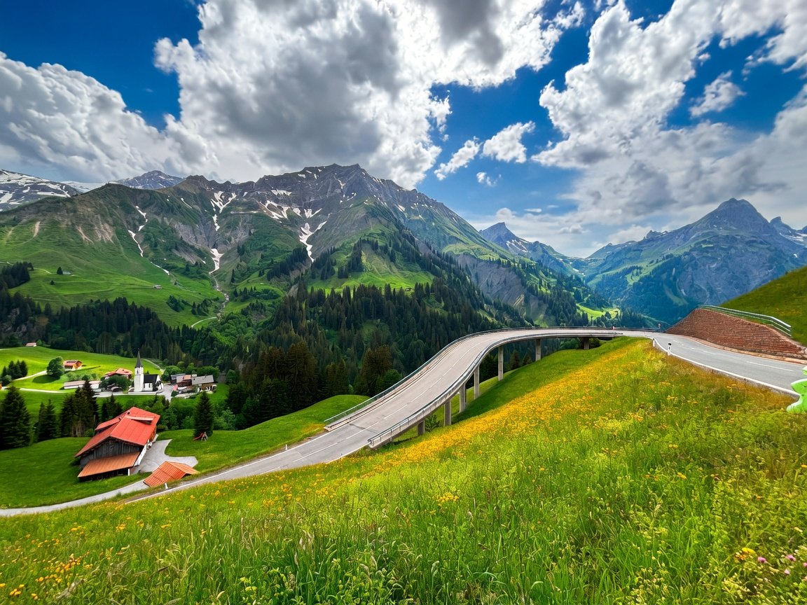 Austrian alps, Voralrberg